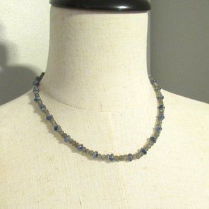 Labradorite and Kyanite Necklace